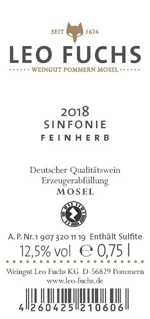 Sinfonie - Weingut Leo Fuchs